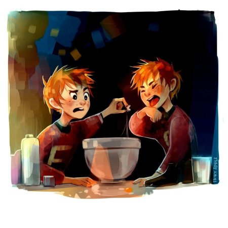 Гарри поттер арт фред и джордж