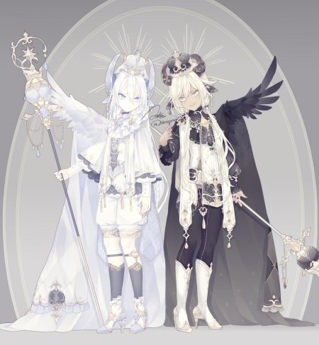 Аниме братья близнецы альбиносы