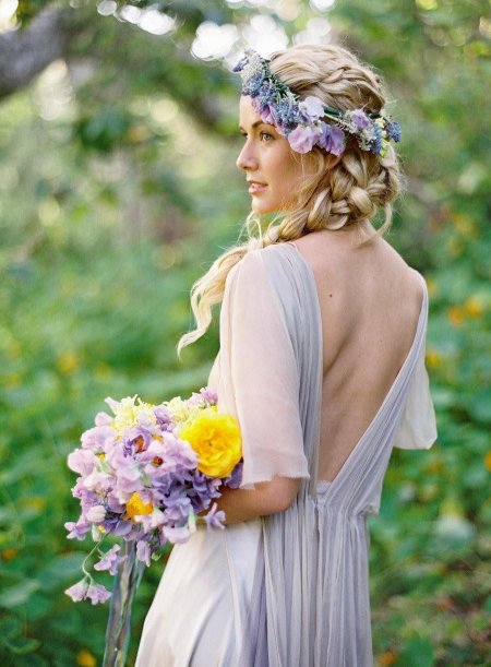 Свадебный образ в стиле бохо