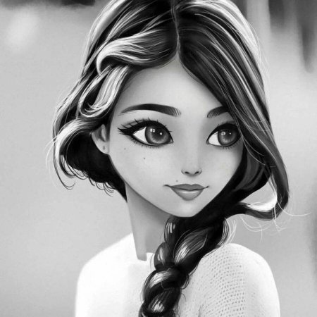 Красивые мультяшные девочки