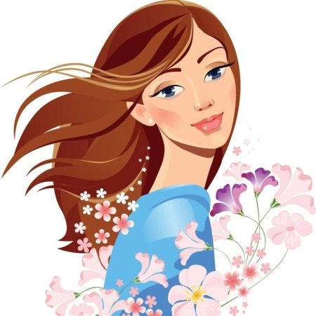 Девушка весна