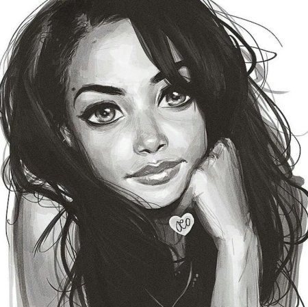 Рисунки девушек