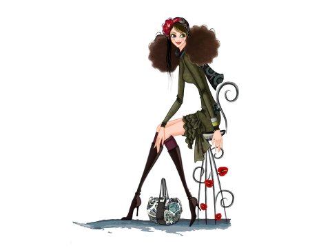 Мультяшные женщины