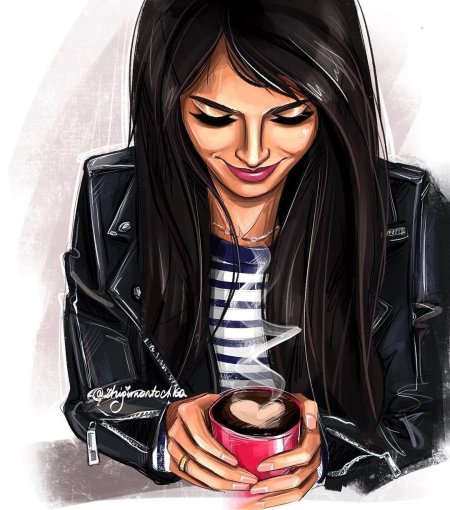 Модная иллюстрация