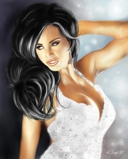 Красивые девушки мультяшные