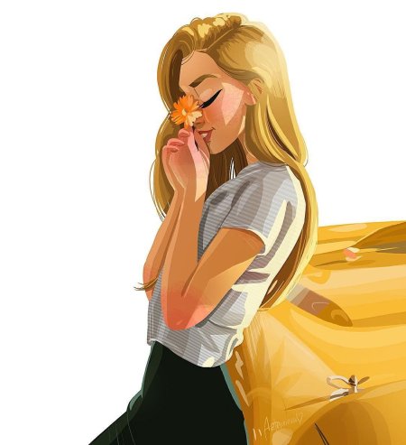 Мультяшные девушки