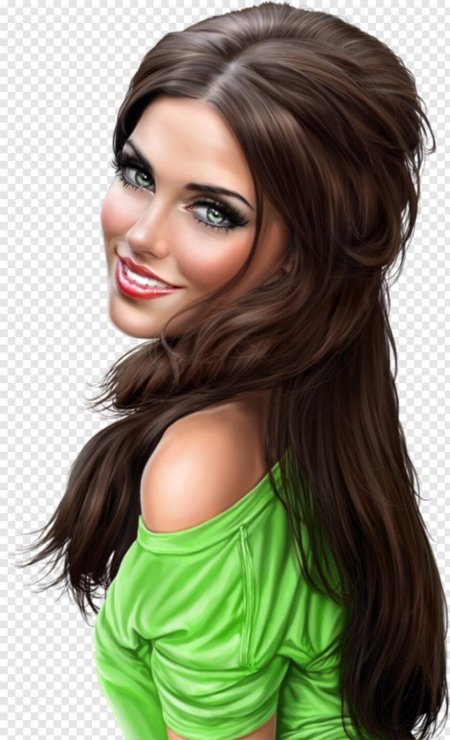 Красивые девушки мультяшные