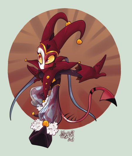 Асмодеус адский босс арт