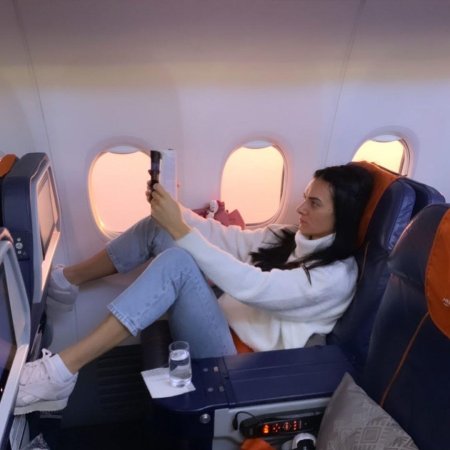 Бизнес класс в самолете