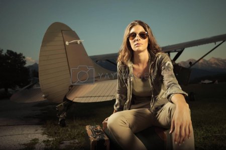 Девушка пилот