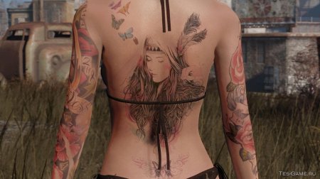 Фоллаут 4 татуировки