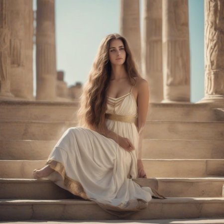 Образ греческой богини для фотосессии