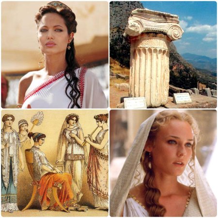 Прическа в римском стиле