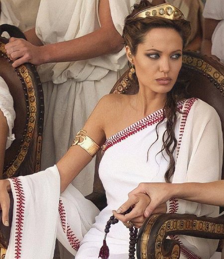 Анджелина джоли в фильме александр