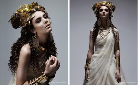Фотосессия в стиле греческих богинь