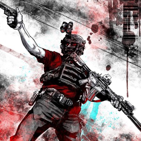 Арт black powder red earth