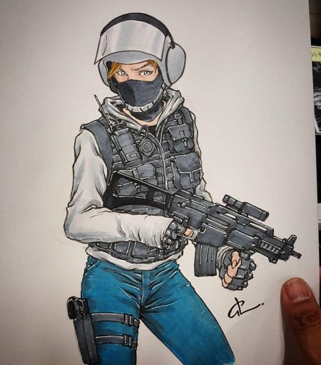 Спецназ rainbow six siege anime