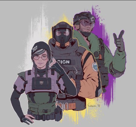 Rainbow six siege art