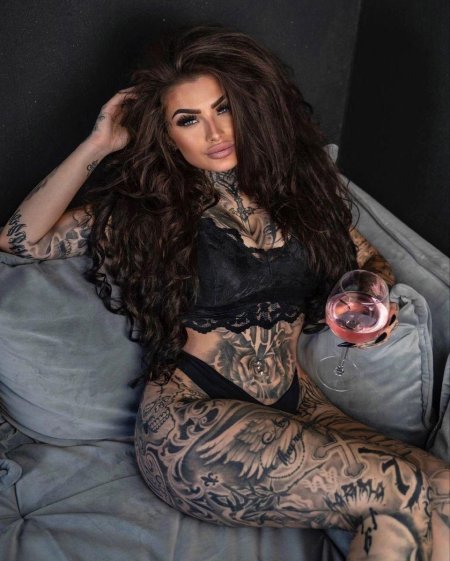 Татуированные модели