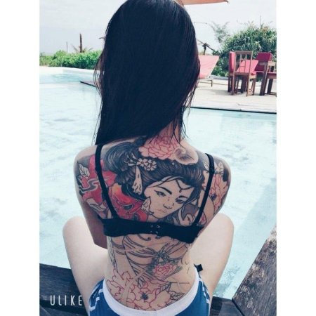 Девушки с татуировками