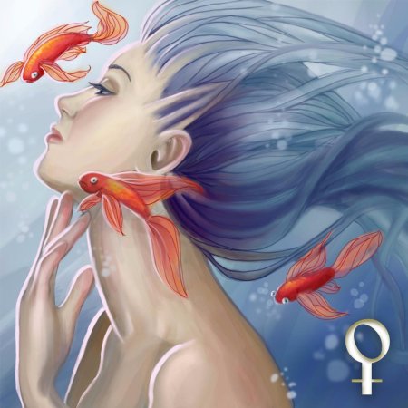 Девушка рыба