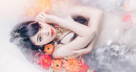 Фотосессия в ванной идеи