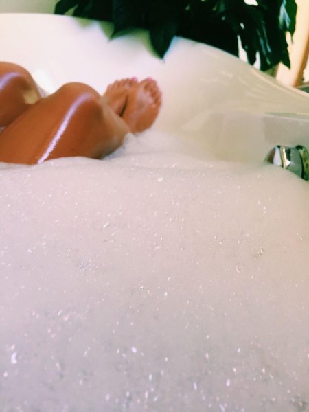 Пена в ванной