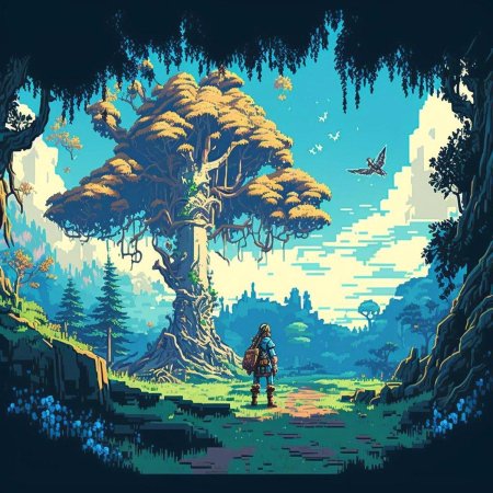 Арты пиксельные