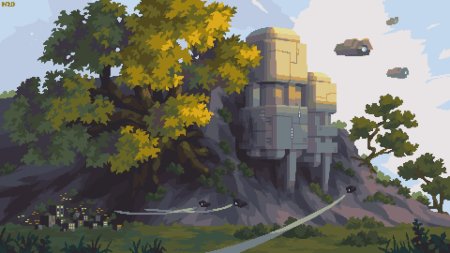 Пиксельный пейзаж