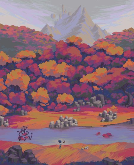 Иллюстрация пейзаж