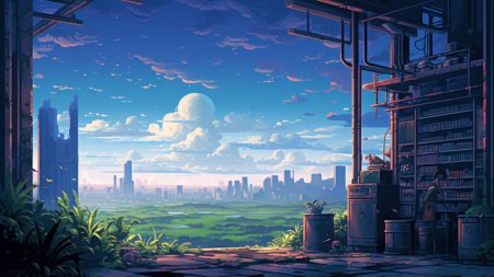 Пиксельные обои на рабочий стол