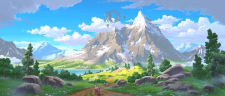 Горы пейзаж