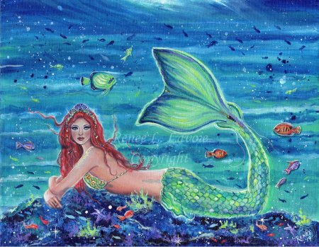 Русалка картина