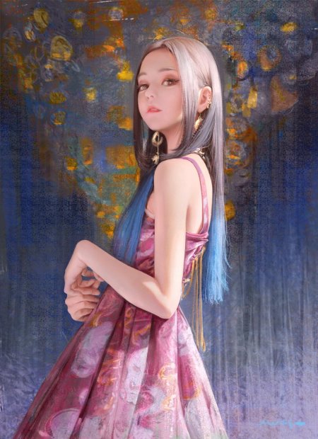 В стиле аниме