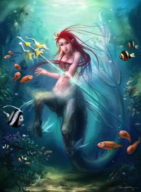 Русалка фэнтези