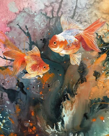 Карп кои вуалехвост