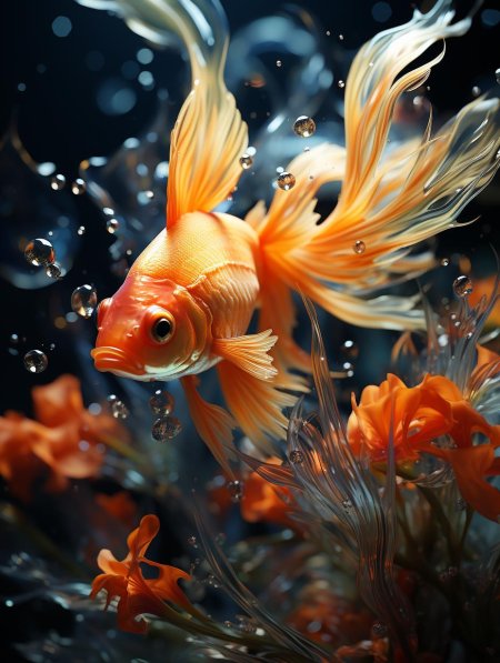 Красивая рыбка