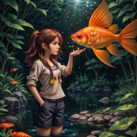 Золотая рыбка