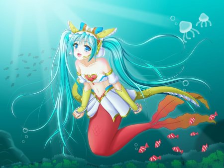 Хацунэ мику русалка