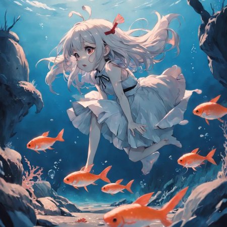 Рыбка аниме