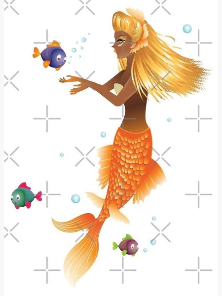 Девушка и золотая рыбка