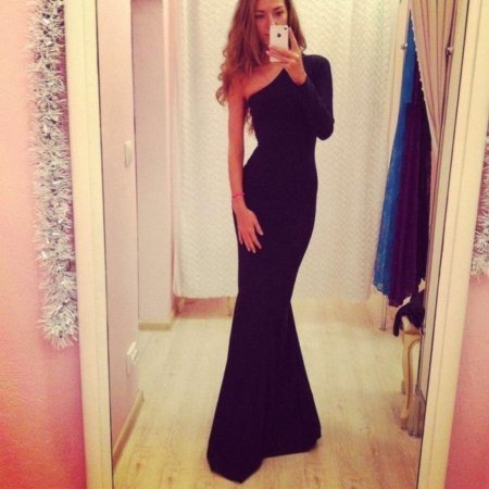 Платье вечернее длинное