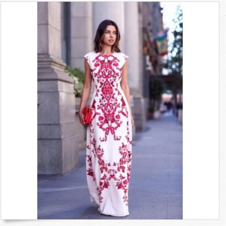 Платье летнее женское длинное