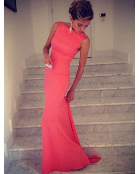 Платье в пол