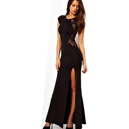 Платье вечернее приталенное