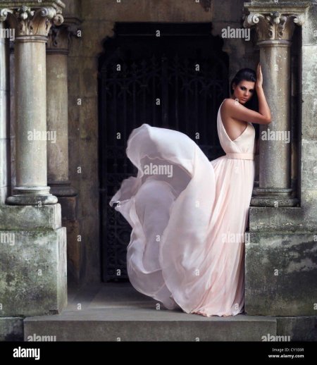 Женщины в длинных платьях