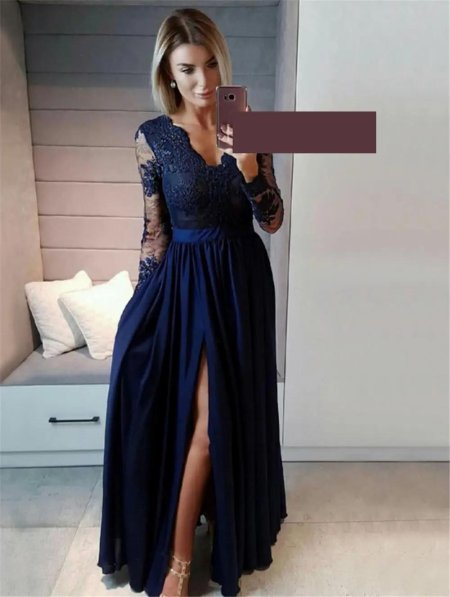 Длинное платье вечернее