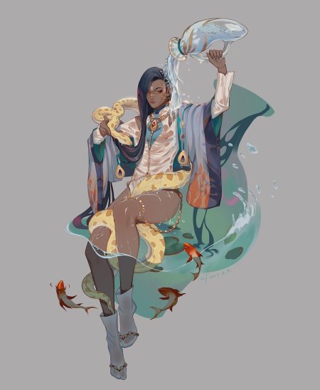 Ly 炼妖 арт знаки зодиака