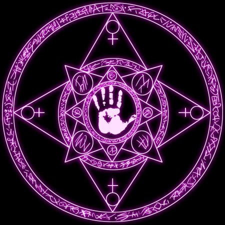 Магический круг пентаграмма