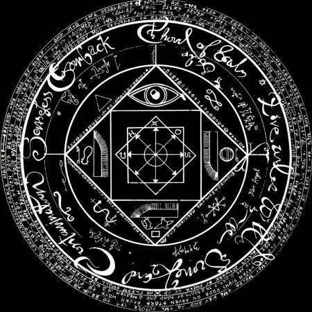 Магический круг магия сигилы